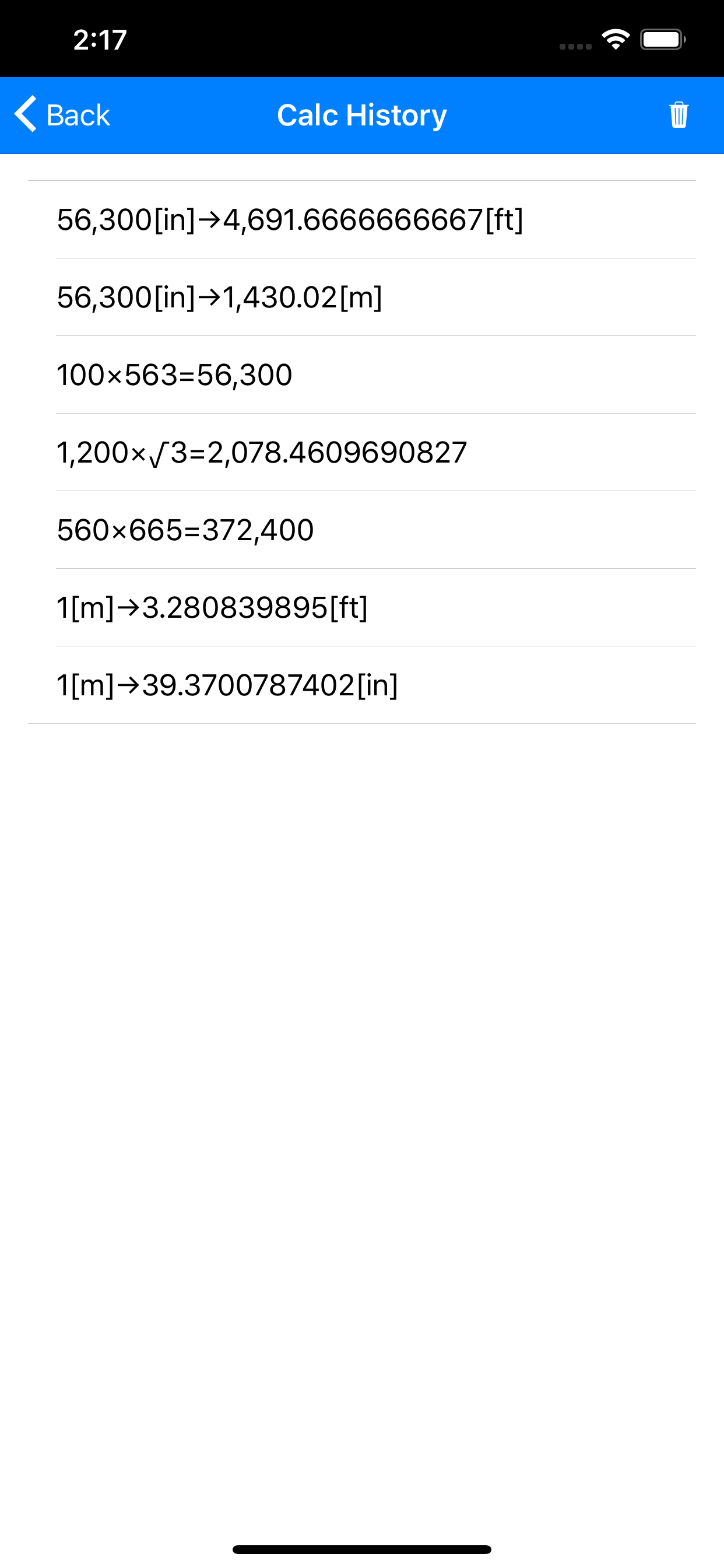 Yard Calculator -yard conv-