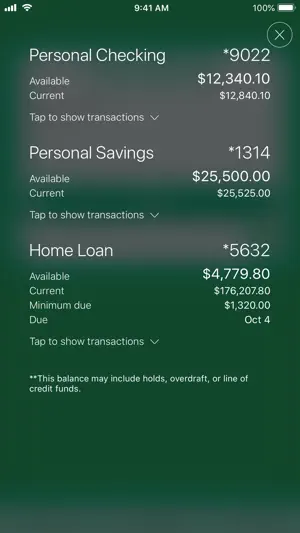Bank of Commerce & Trust screenshot 1
