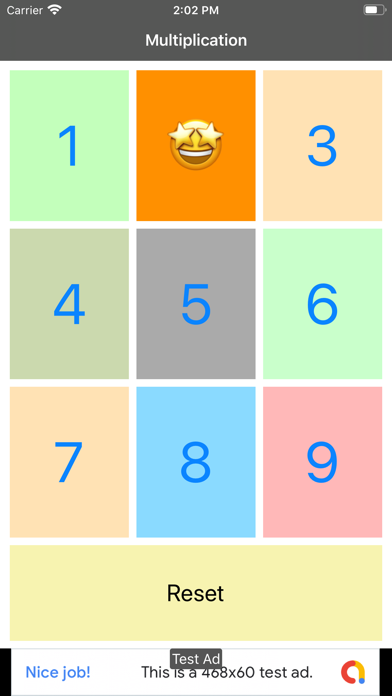 MultiplicationCubes app screenshot 3