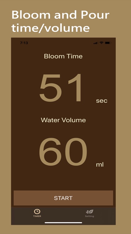 Pour Over Coffee Timer