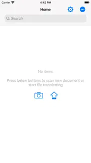 pdf scanner lite iphone screenshot 1
