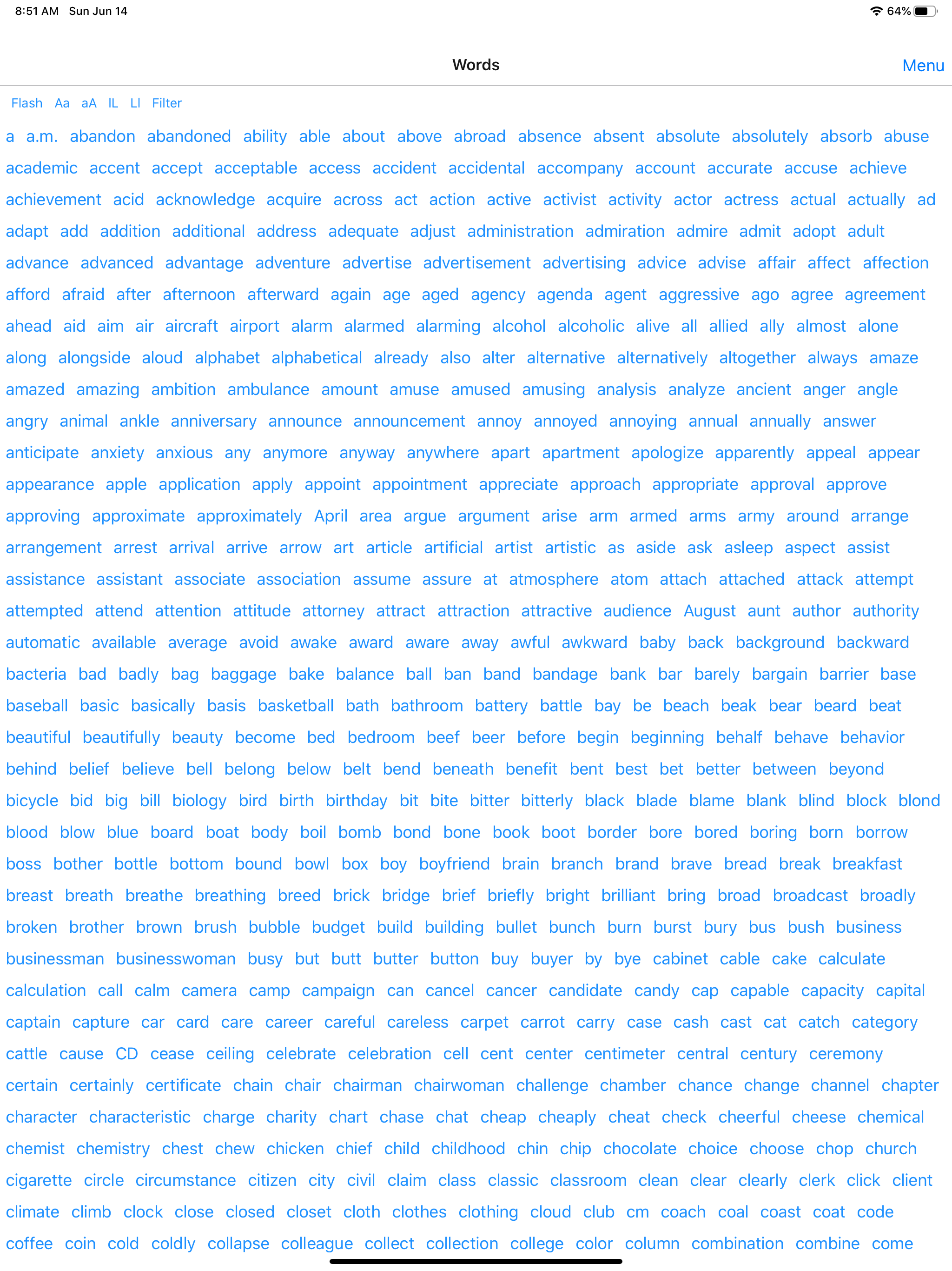 Super Vocabulary Builder