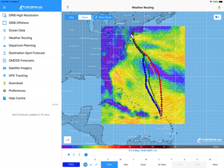 【图】PredictWind Offshore Weather(截图3)