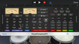 visual multi-band compressor iphone screenshot 4