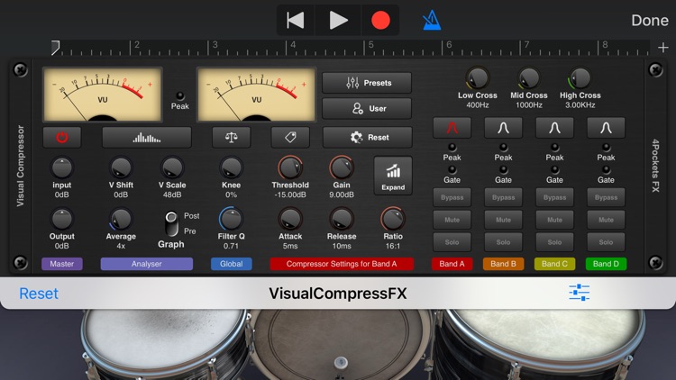 Visual Multi-Band Compressor screenshot-3