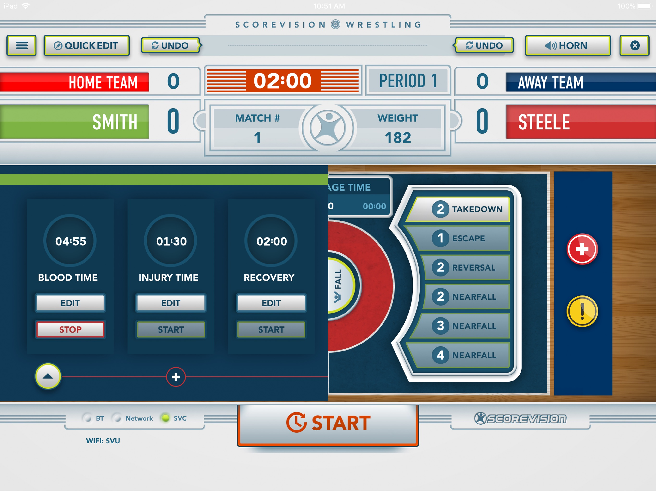 ScoreVision Wrestling screenshot 3