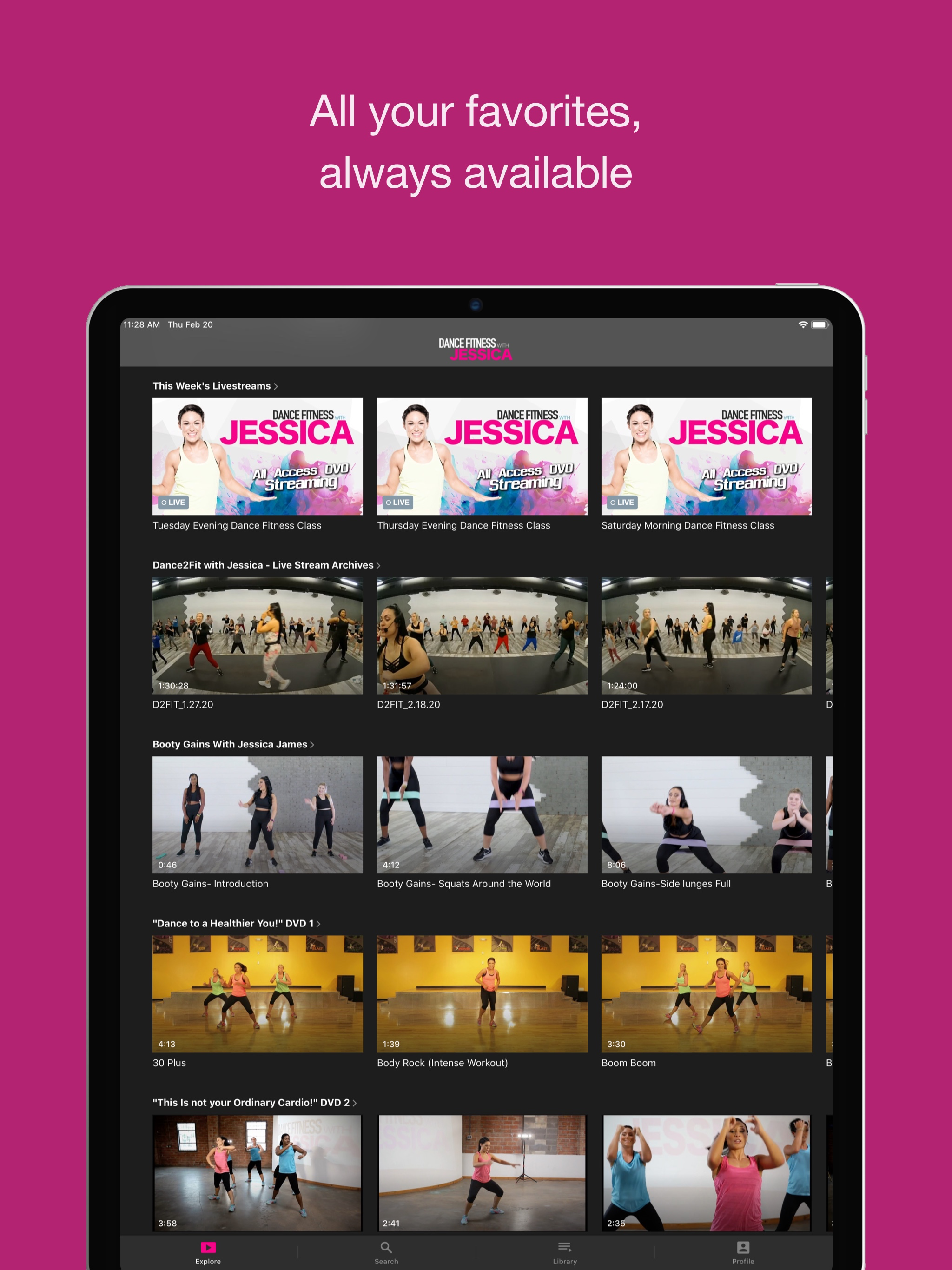 Dance Fitness with Jessica