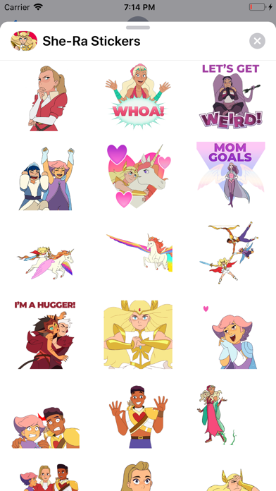 Screenshot #3 pour She-Ra Stickers