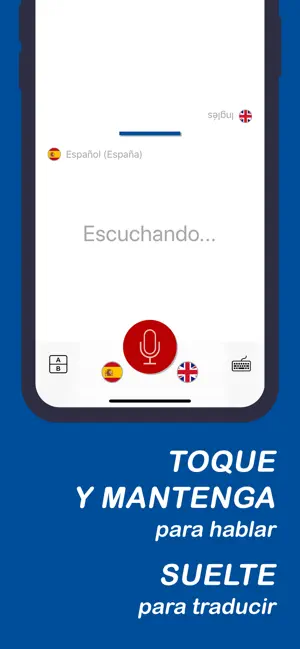 Screenshot 2 Traductor de Voz Instantáneo iphone
