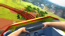 Game screenshot Roller Coaster VR Theme Park apk