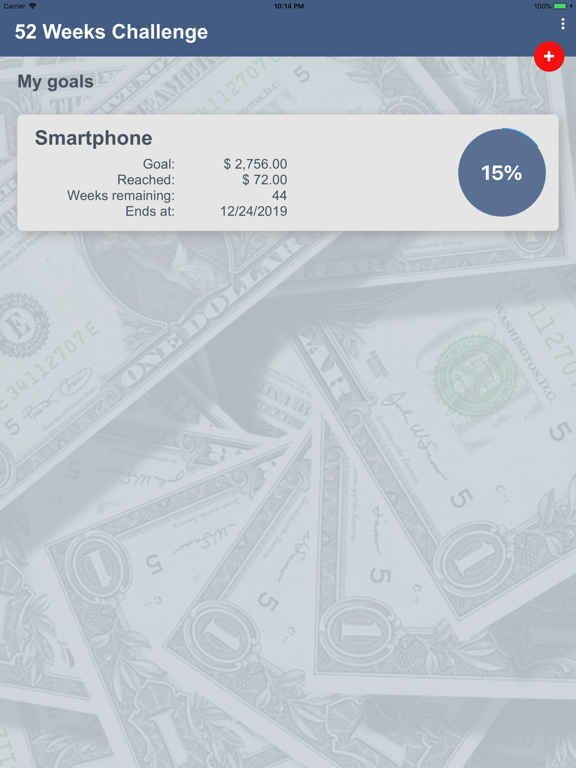 Screenshot #5 pour 52 Weeks Challenge