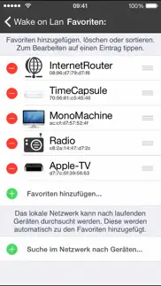 inet wol - wake on lan iphone bildschirmfoto 3