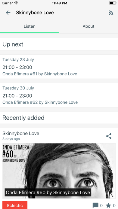 Screenshot #2 pour Rewind It Radio