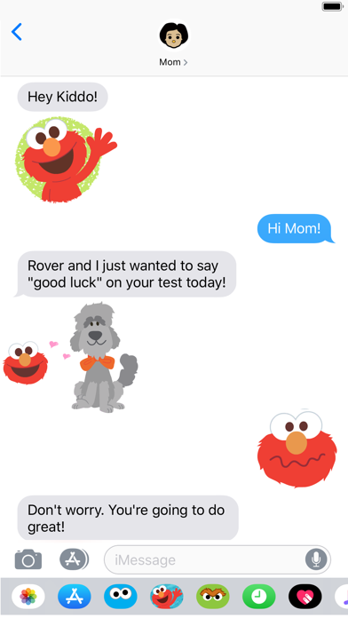 How to cancel & delete Elmo Stickers from iphone & ipad 3