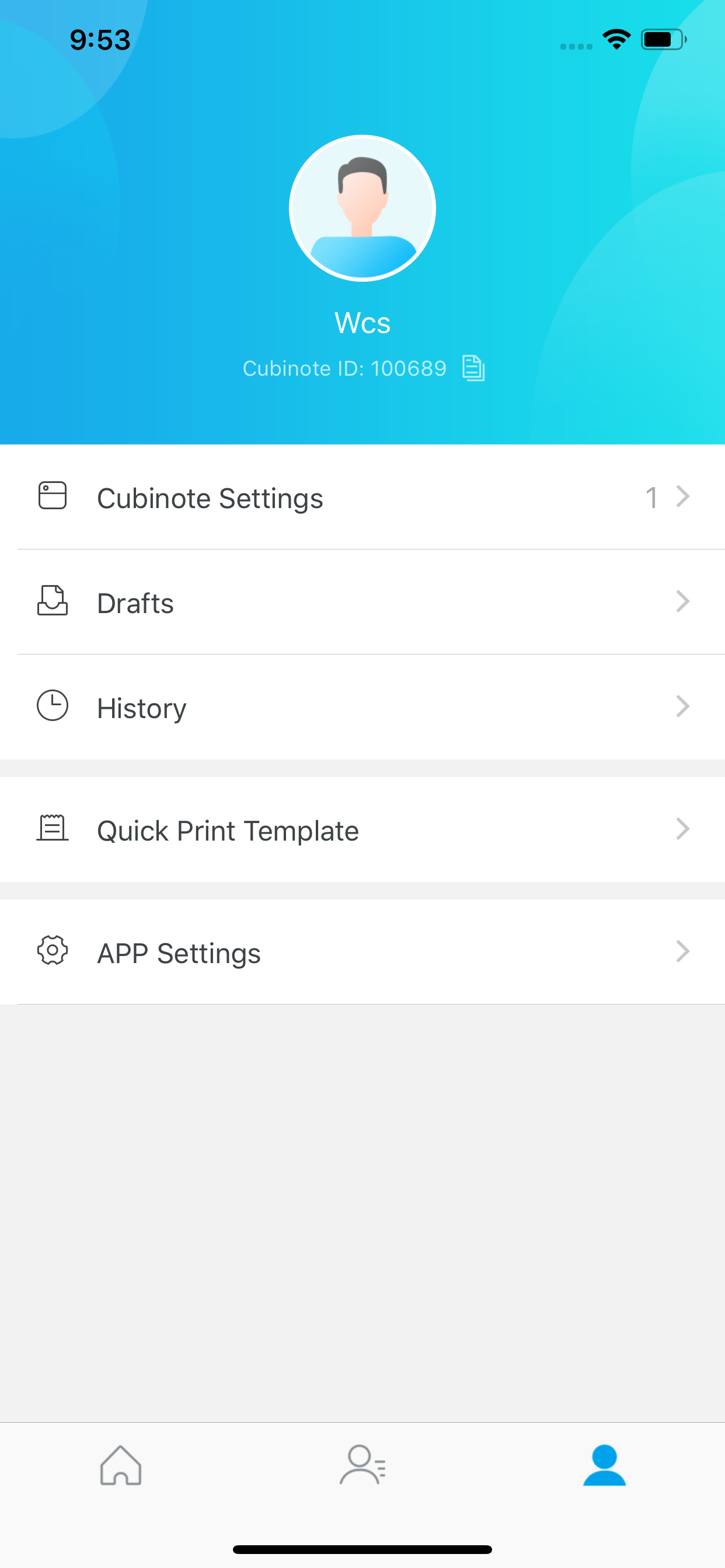 Cubinote screenshot 2