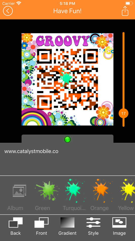 #3. QR Code Reader & Artwork (iOS) 由: Catalyst Mobile Ltd