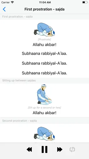 Screenshot von Namaz App: Learn Salah Prayer auf dem iPhone 2