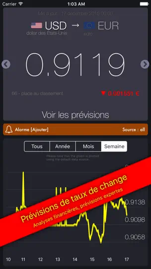 Capture d'écran de GetRate - Taux De Change sur iPhone 2