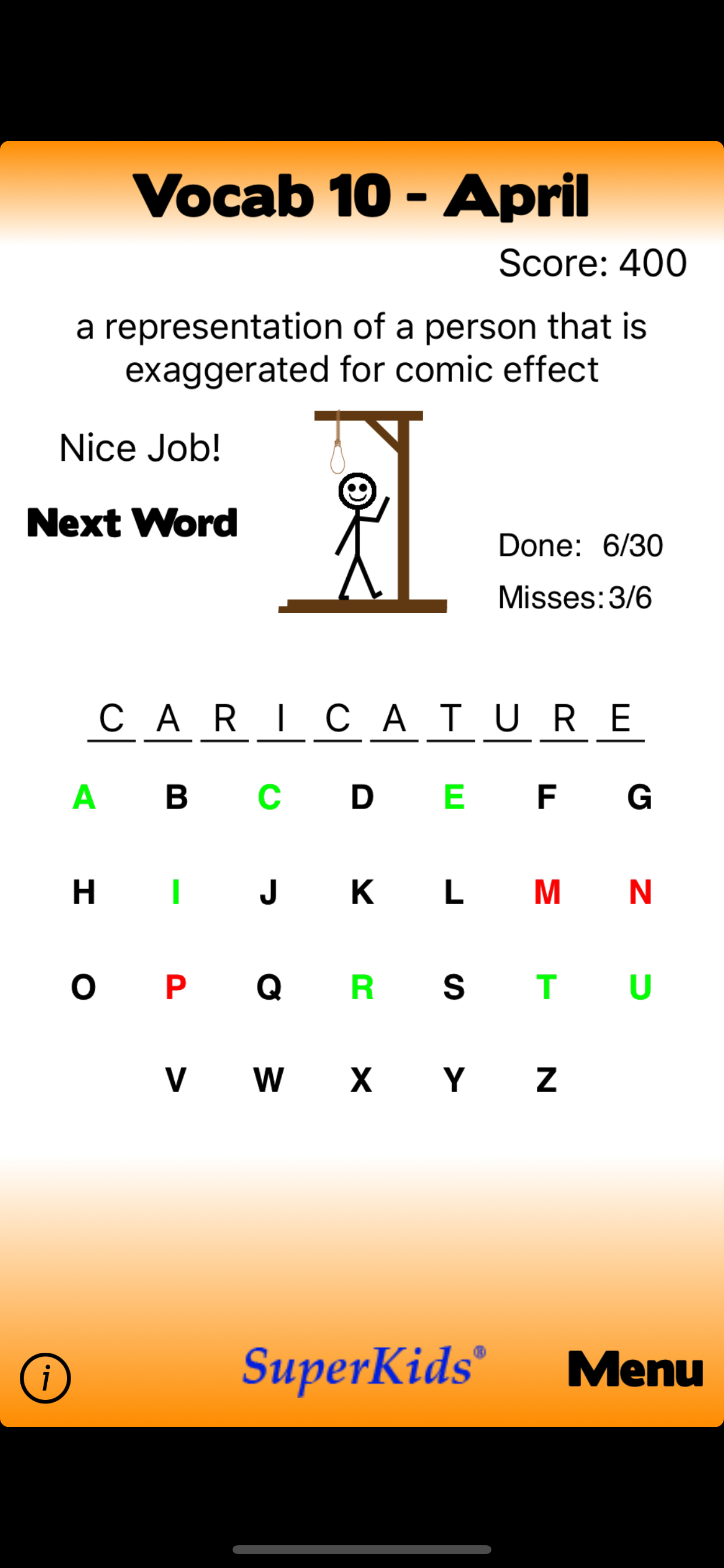 10th Grade Vocabulary screenshot 3