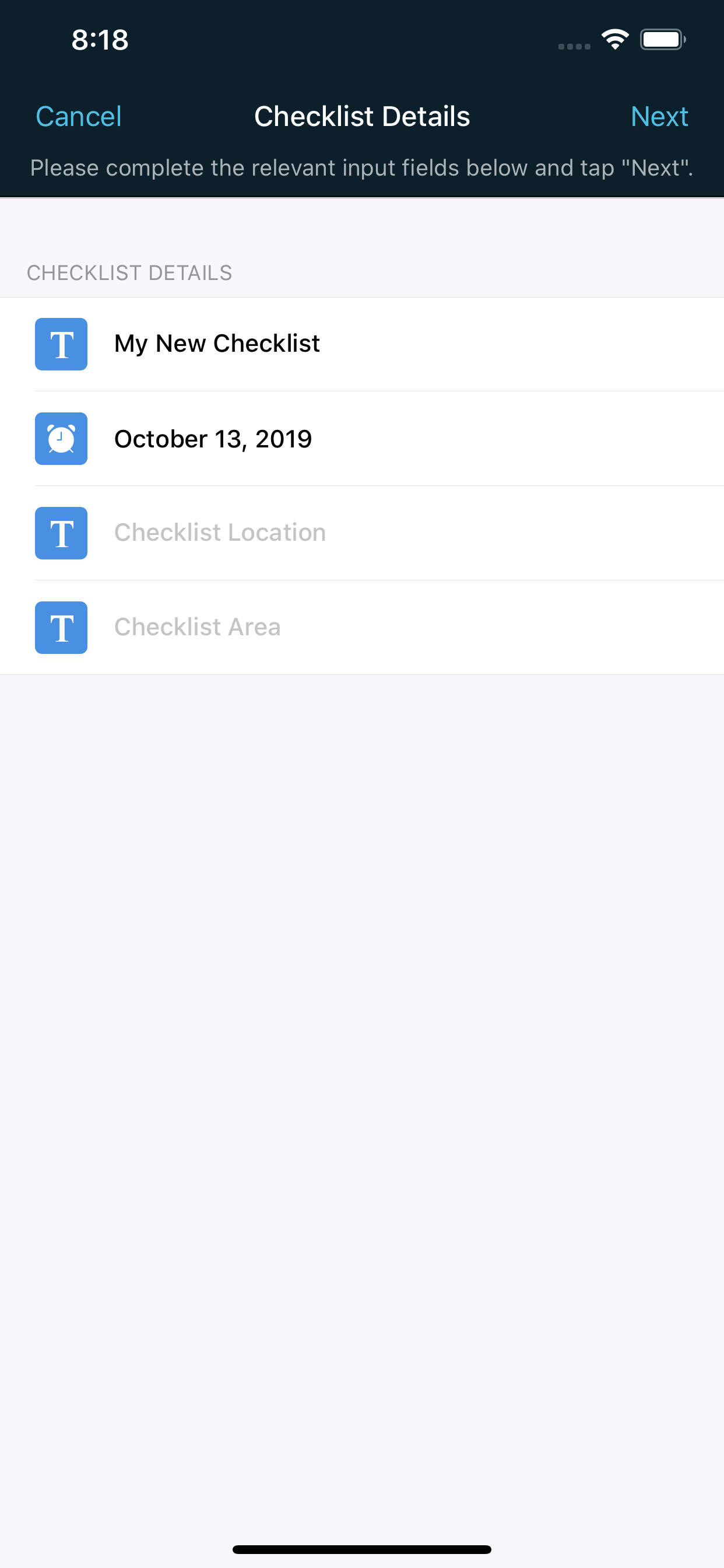 Dobiquity: Checklist App screenshot 4