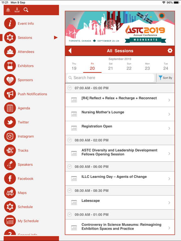 Screenshot #6 pour ASTC Events and Programs
