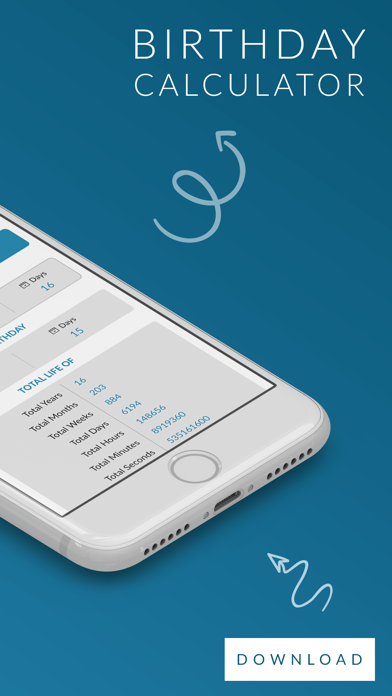 Birthday Calculator-Age Finder Screenshot