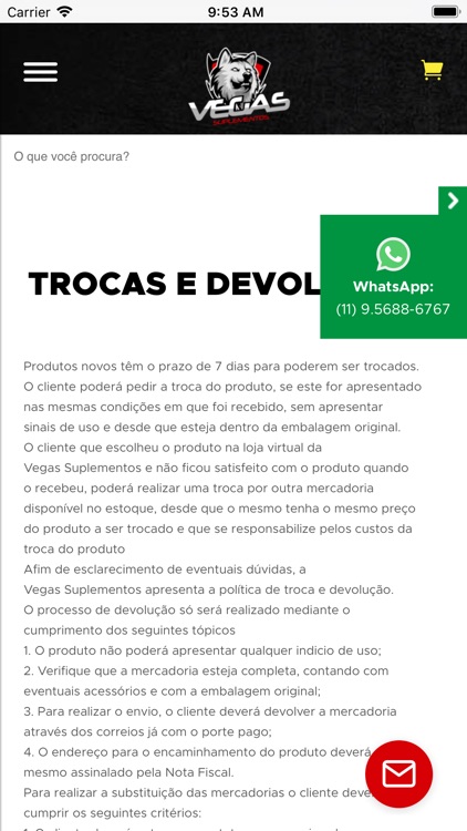 Vegas Suplementos screenshot-7