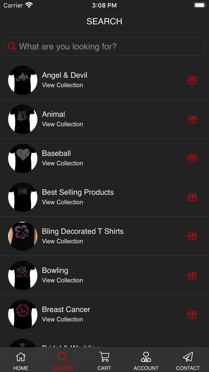iPhone screenshot