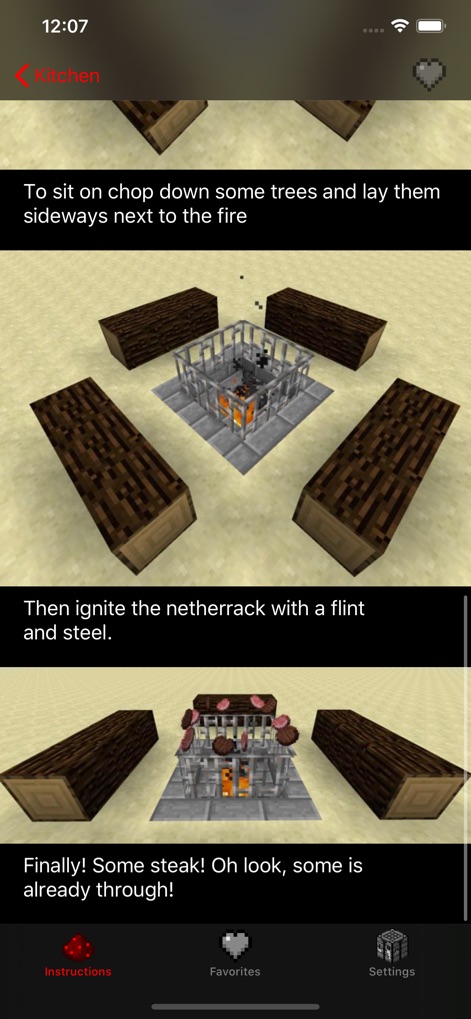 iFurniture Minecraft Designs - Reference App | MWM