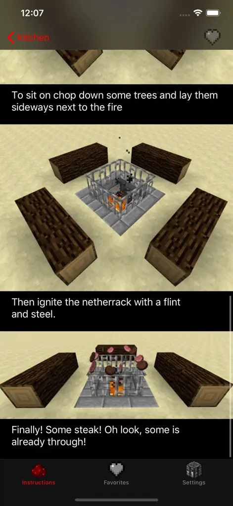 iFurniture Minecraft Designs - Reference App | MWM