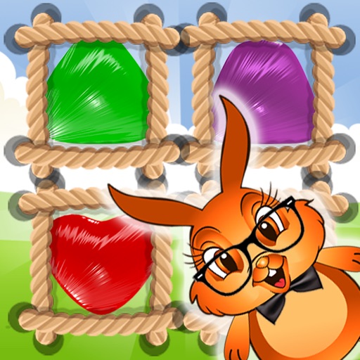 Bunny Drops 2 - Match 3 puzzle icon