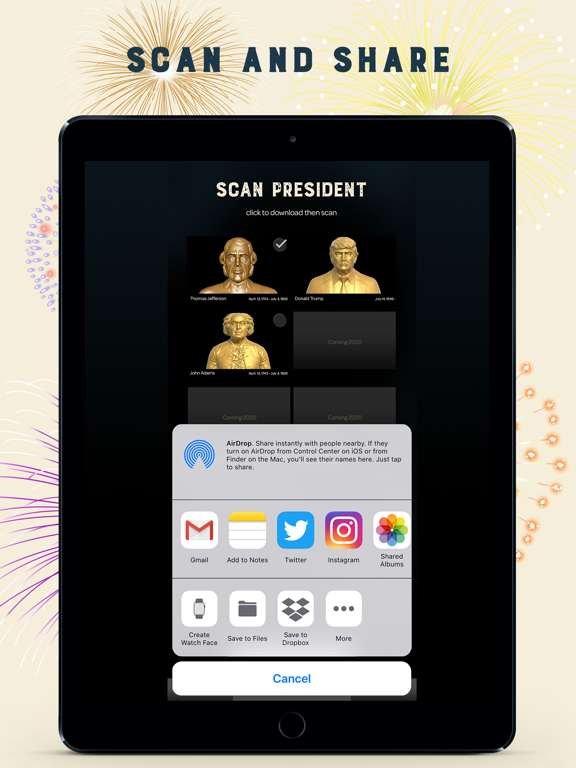 FFFireworks iPad screenshot 4 - Entertainment app