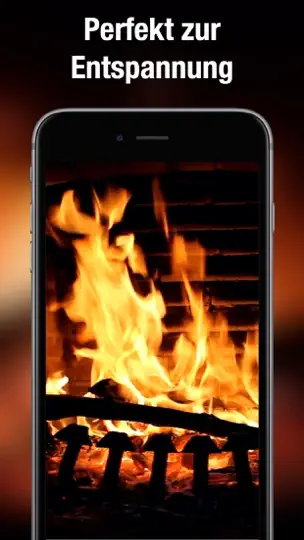 Screenshot von Kamin HD auf dem iPhone 4
