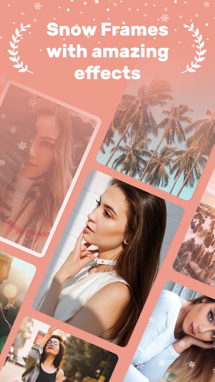 Snow Photo Frames
