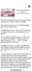 Rouge-Noire Royal Solitaire screenshot #4 for iPhone