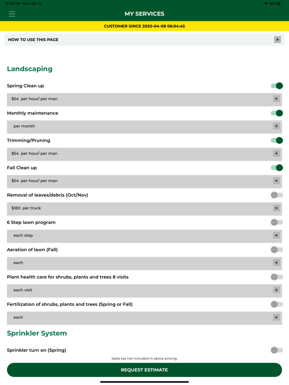 Screenshot #6 pour Persico Landscaping