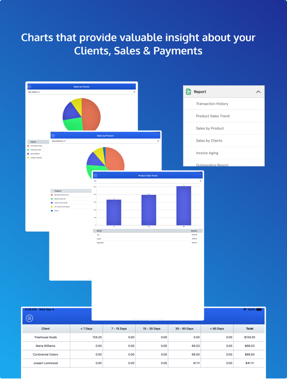 Invoice Pro. Invoice on the go iPad screenshot 7 - Business app