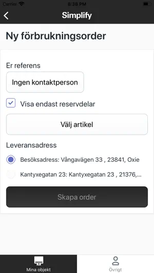 Simplify Sverige screenshot 3