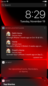 Device Locator screenshot