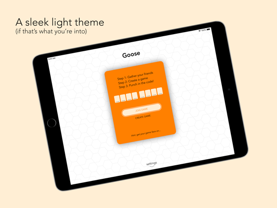 Goose Card Game iPad screenshot 3 - Games app