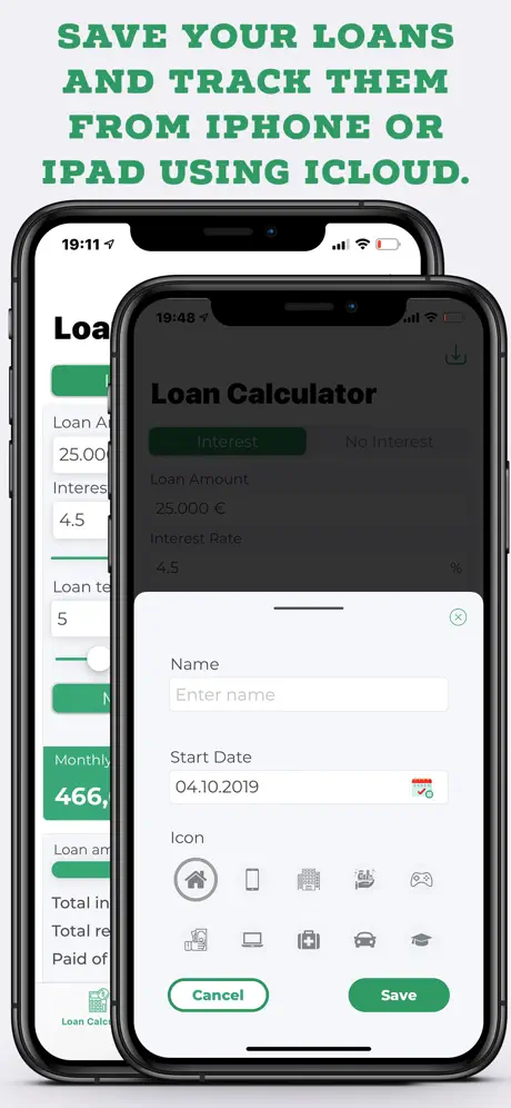 Loan Calculator and Manager