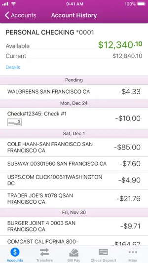 1ST SUMMIT Mobile Banking screenshot 3
