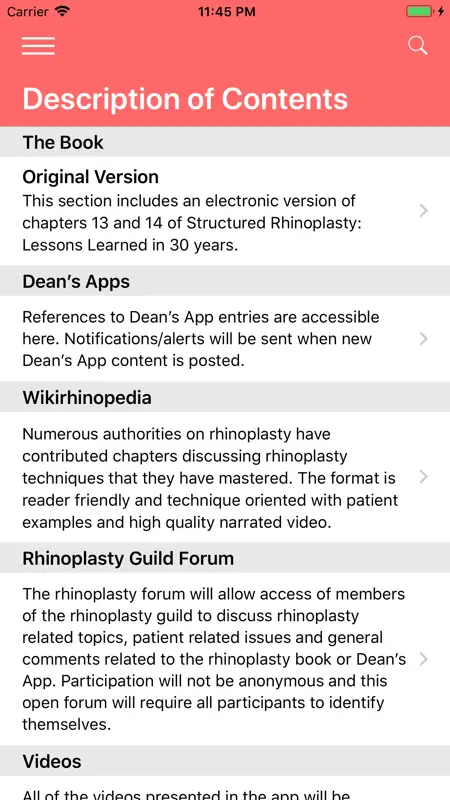 Dean's App screenshot 1 of 3