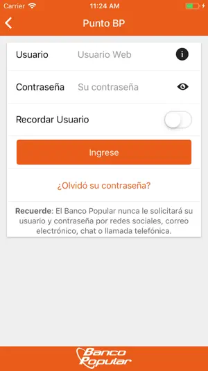 Punto BP screenshot 2