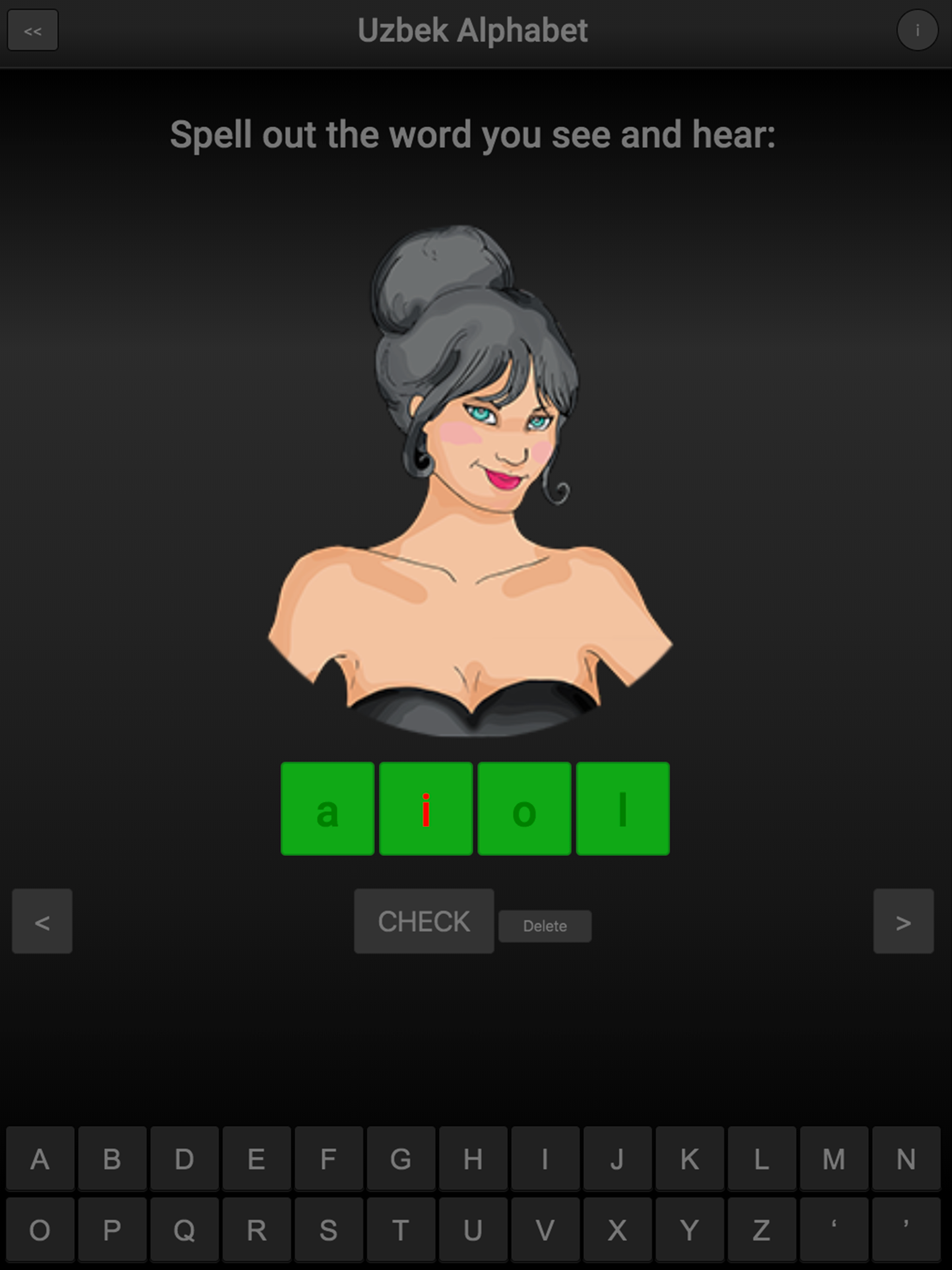 Uzbek Alphabet screenshot 6
