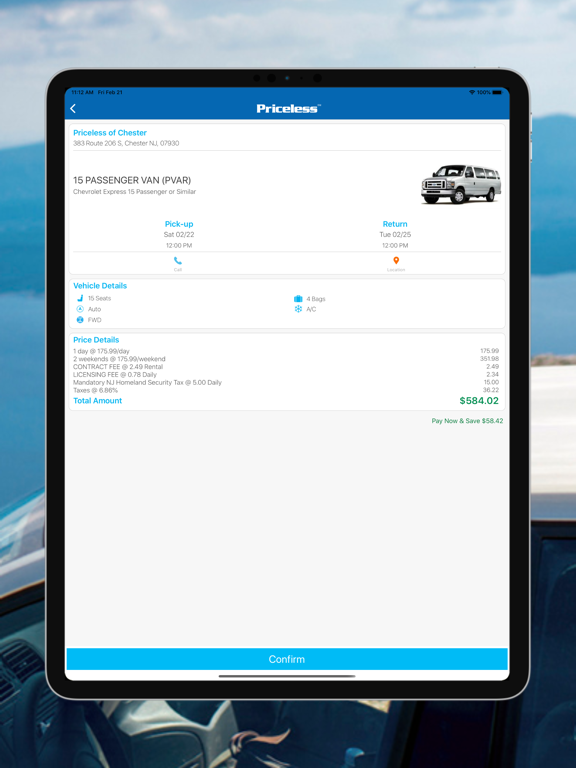 Screenshot #6 pour Priceless Car Rental