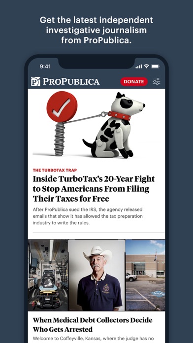 ProPublica Screenshot
