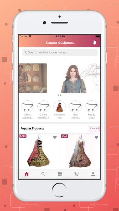 Screenshot #1 pour KapoorDesigners.com