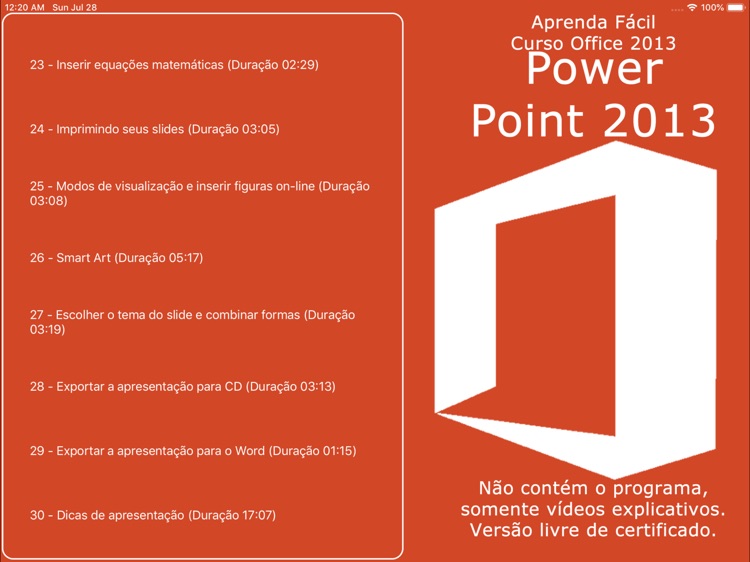 Curso Power Point 2013 HD screenshot-3