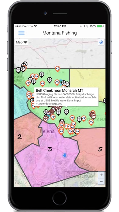Montana Fishing Access Screenshot